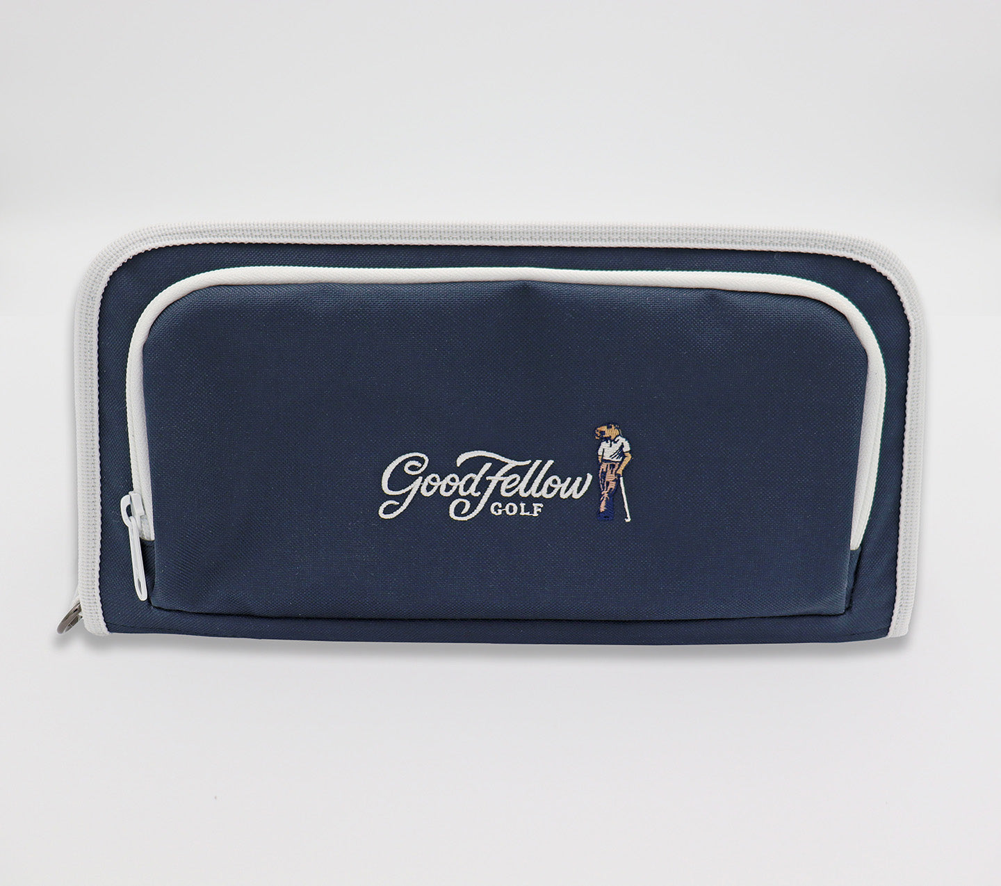 Product image of Good Fellow Golf’s Purist Golf Bag Organizer Accessory in navy blue.