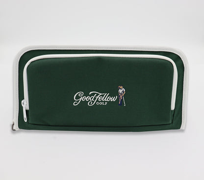 Product image of Good Fellow Golf’s Purist Golf Bag Organizer Accessory in green.