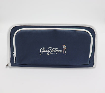 Product image of Good Fellow Golf’s Purist Golf Bag Organizer Accessory in navy blue.