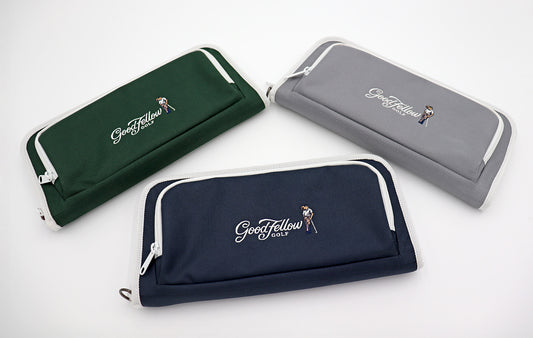 Product image of Good Fellow Golf’s Purist Golf Bag Organizer Accessory in three available colors.